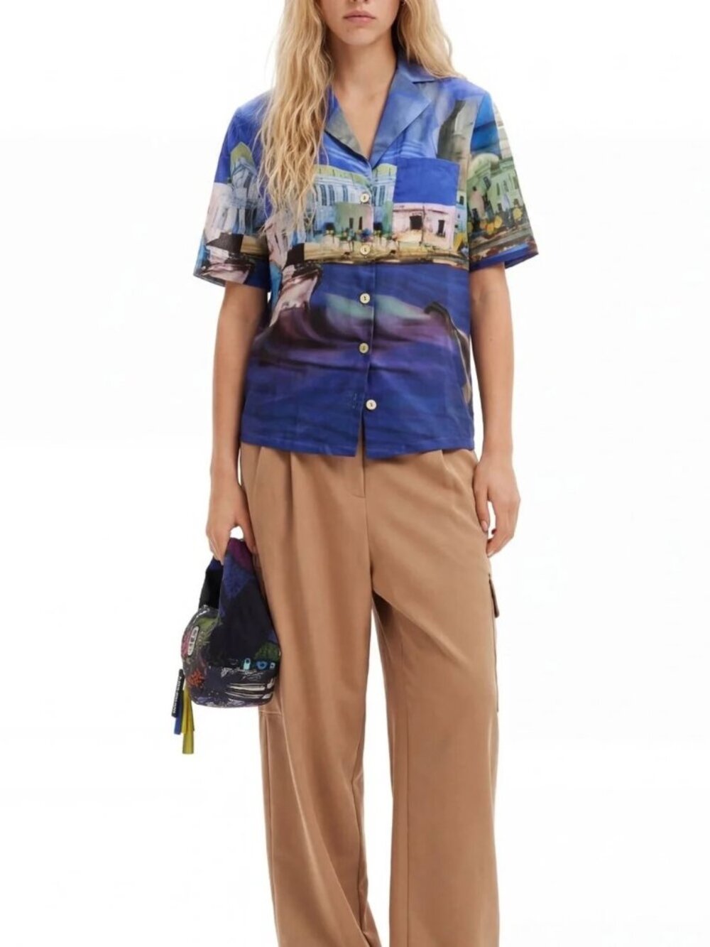Desigual by C. Lacroix Resort Shirt “Sea Lacroix”